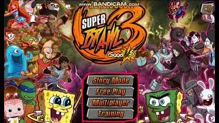 Super Brawl 3 Good VS Evil Music - Title Screen
