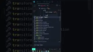 Как ускорить написание CSS кода - свойство text-align || Fast CSS 
