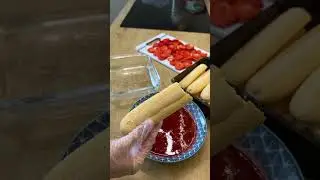 TIRAMISU WITH STRAWBERRY.🍓How delicious it is, you must try it.