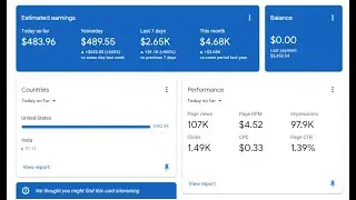 Google Web Stories Adsense Earning Proof 