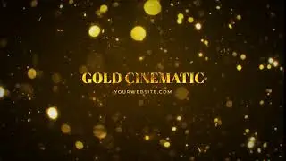 Gold Cinematic Logo Mogrt | Logo Stings - Envato elements