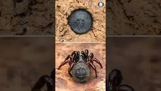 Trapdoor Spider ⚠️ If You See This, Don't Touch It!