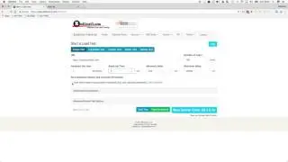 Running a URL Load Test