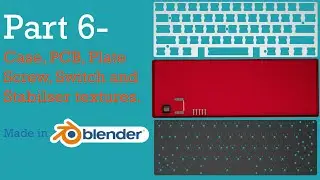 Building a keyboard in Blender- Part 6 (Finale)