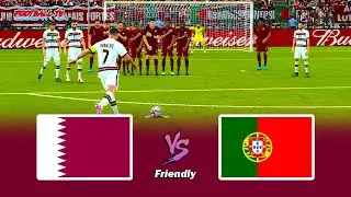 PES 2021 - Qatar vs Portugal - International Friendly 2021 - eFootball Gameplay