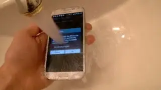 Samsung Galaxy S4 Water Damage Test