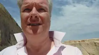 1 WALKABOUT  under Fort Saint St. Elmo Valletta Walls MALTA in 40 degrees Poor quality tripper video