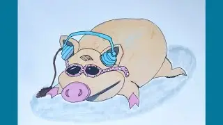 Как нарисовать Свинку из Маши и Медведя
