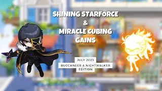 Buccaneer & Nightwalker Power Ups! | Maplestory Shining Starforce & Miracle Time