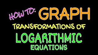 Graphing w/Transformations • Ch8: LOGARITHMIC