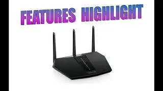 Netgear Nighthawk AX2400 Dual-Band WiFi 6 Router ✔️What's features highlight?