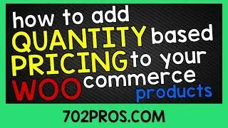 Add quantity based pricing to products in Woocommerce | Dynamic pricing plugin Woocommerce