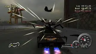 Crash 'n' Burn - Kamikaze Race - San Diego X1 (PCSX2)