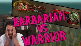 BARBARIAN (XARYU) VS WARRIOR | 