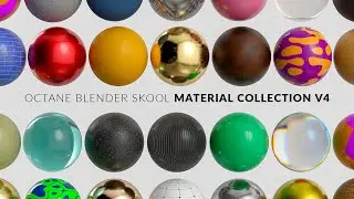 Octane Blender Materials Pack V4 Skool Update