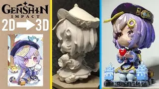 Qiqi 2D a 3D || GENSHIN IMPACT || 3D Print