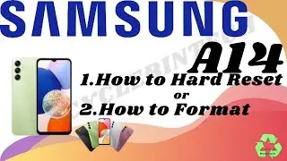 How to Hard Reset Samsung a14 || How to format samsung A14