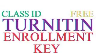 Turnitin class id and enrollment key free 2025 - turnitin class id and enrollment key free | EP 50