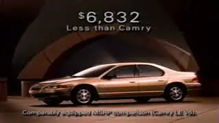 Retro Chrysler Cirrus LXi Car Commercial 1997