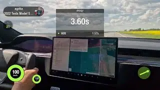 Tesla plaid drag