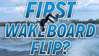 Learning Your First Wakeboard Flip with Cole : Wake Board Invert