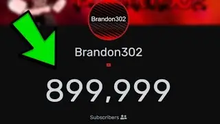 HITTING 900,000 SUBSCRIBERS LIVE! - Sub Count