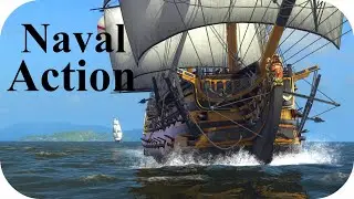 Захватываем корабли 1 ранга! | Naval Action
