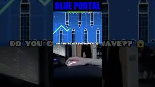Geometry Dash: Red Vs Blue Portals 😱😎