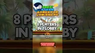 FREE MULTIPLAYER GAMES ON STEAM FOR LOW-END PC! #shorts #games #steam #gaming #brawlhalla