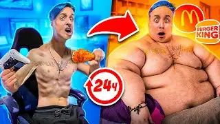 WHO GAINS MORE WEIGHT IN 24 HOURS GETS $10000 CHALLENGE