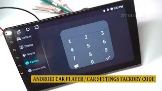 Android 13 Car Player Device Settings: What is the Factory Code?