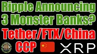 Ripple 3 Monster Bank Announcement? , XRP AMM & Tether Becoming Untethered