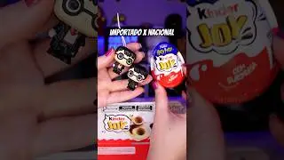 Comparando KinderJoy HARRY POTTER Nacional e Importado #memoriasupimpa #harrypotter