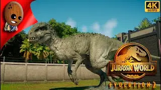 Jurassic World Evolution 2 Индоминус Рекс Стрим 4К Прохождение #3