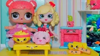 Кукла ЛОЛ Распаковка ШОПКИНС КУКЛЫ Счастливый дом Happy Places Shopkins Shoppies | TOYS AND DOLLS