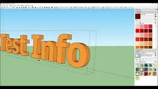 Editable 3d Text In Sketchup II make 3d text in sketchup II 3d text in sketchup
