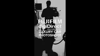 Fujifilm & digiDirect Luxury Car Photoshoot