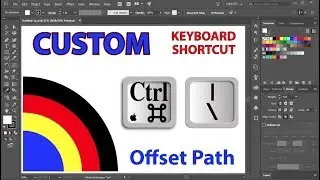 How to Create a Custom Keyboard Shortcut for the Offset Path Function in Adobe Illustrator