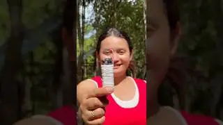 Survival Skills: Fire 🔥 and survival Girl solo camping ⛺️ 