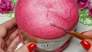 ❓👌🤗HOW TO CONNECT A BEAUTIFUL, UNUSUAL SHAWL WITH A HOOK? (crocheting for beginners)