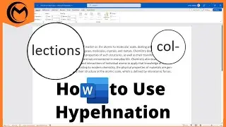 How to Use Hyphenation in Microsoft Word