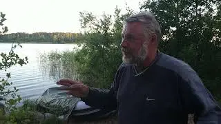 На озере Вуокса теперь почти все лодки ходят на моторах