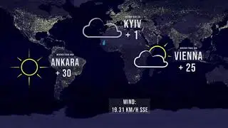 Weather Forecast IconsDav | Davinci Resolve Template