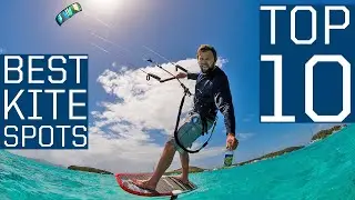 The BEST places to KITESURF in the WORLD!! 😄