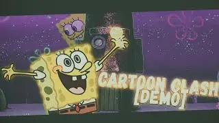 🎶ГУБКА БОБ ПРОТИВ БОЙФРЕНДА ! 🎶В FNF Cartoon Clash [DEMO] - A Mod for Friday Night Funkin'.