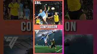 EASPORTS FC 24 vs REAL LIFE COMPARISON (Graphics)