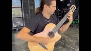 Conquer Or Die Megadeth Kiko Loureiro Classical Acoustic Guitar Intro - September 2021