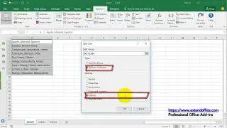 How to split text by space comma delimiter in Excel