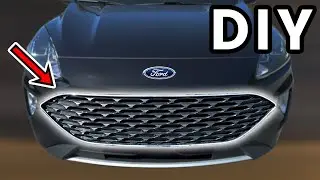 DIY 2020-2022 Ford Escape Grille Removal | How To Remove Ford Escape Grille