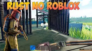 RUST NO ROBLOX - STARTEI E COMECEI MUITO BEM DO ZERO PASSO A PASSO FALLEN V5